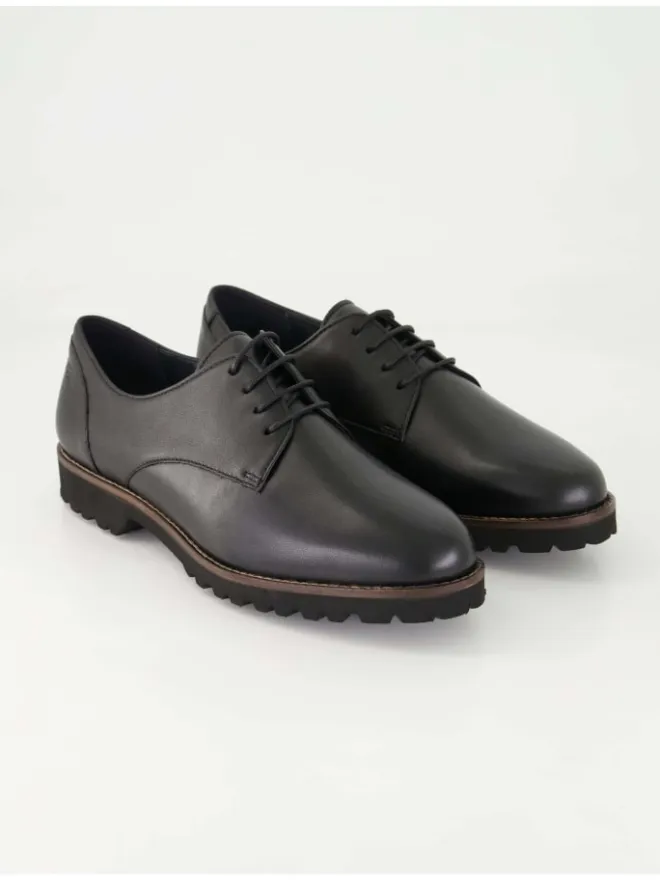 Sioux Schnürschuhe^Klassische Schnürschuhe in Schwarz