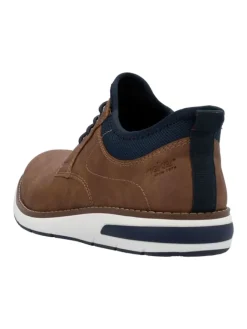 Klassische Schnürschuhe in Braun><noscript><img width=