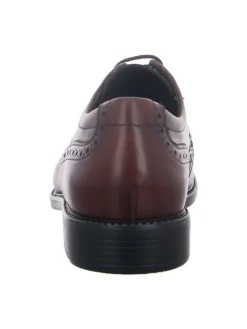 Klassische Schnürschuhe in Braun><noscript><img width=