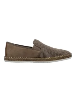 Klassische Slipper in Beige>rieker