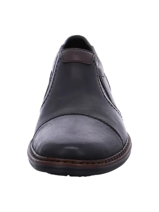 rieker Halbschuhe^Klassische Slipper in Schwarz