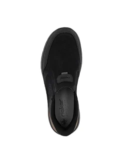 Klassische Slipper in Schwarz><noscript><img width=