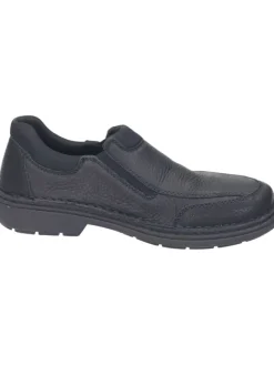 Klassische Slipper in schwarz/schwarz/schwarz><noscript><img width=