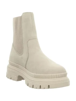 Klassische Stiefelette in beige><noscript><img width=