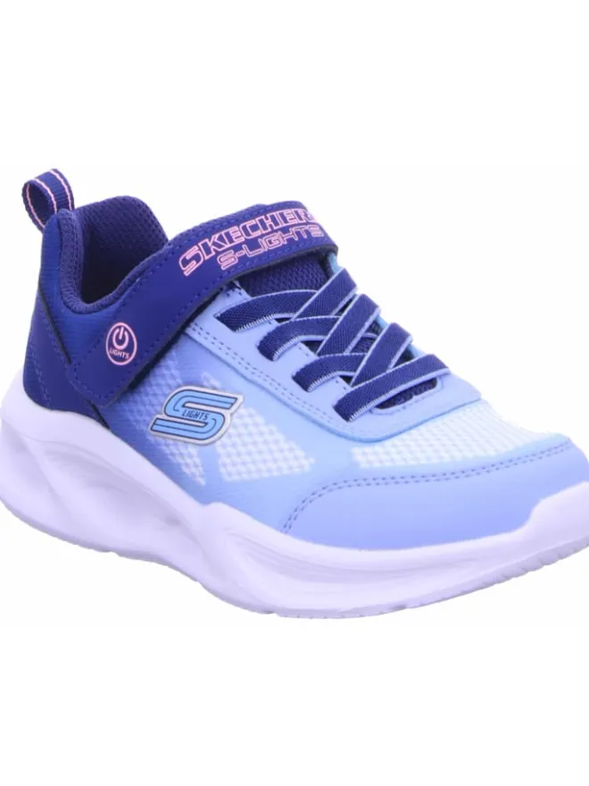 Skechers Halbschuhe·Slipper^Klettschuhe in blau