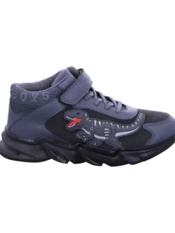 Bull Boys Halbschuhe·Slipper^Klettschuhe in grau