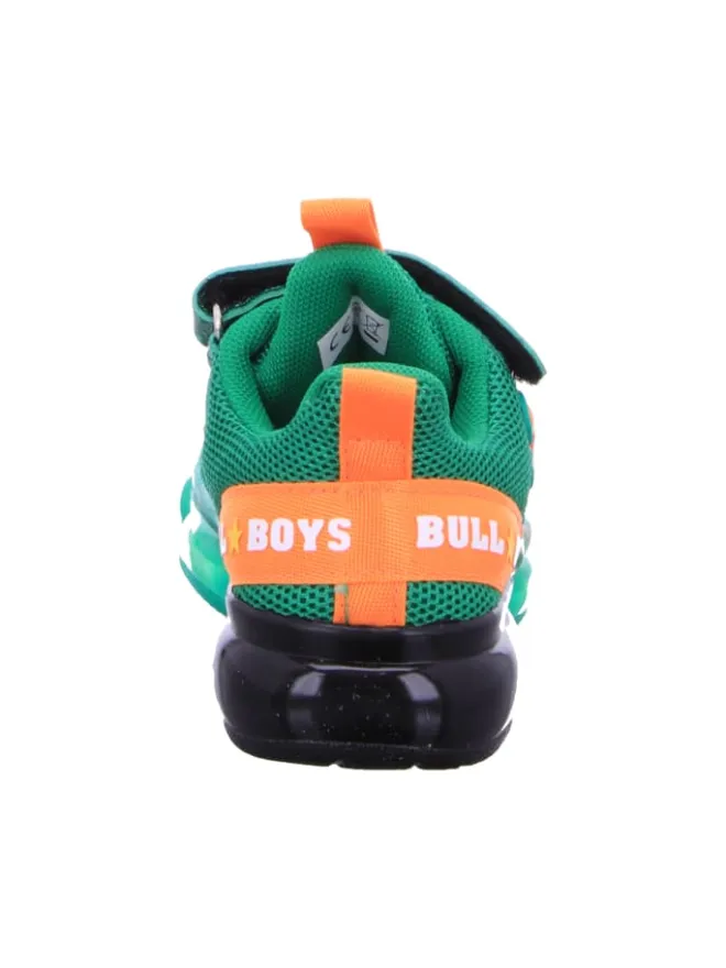 Bull Boys Halbschuhe·Slipper^Klettschuhe in grün
