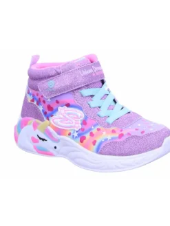 Skechers Halbschuhe·Slipper^Klettschuhe in lila