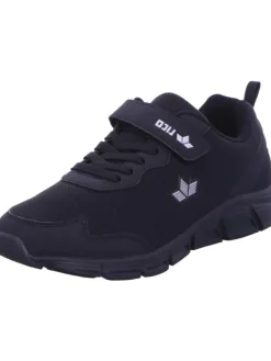 Lico Halbschuhe·Slipper^Klettschuhe in schwarz