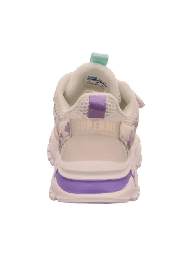 Slobby Halbschuhe·Slipper^Klettschuhe in weiß