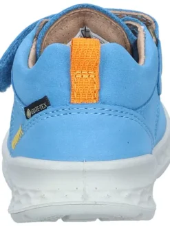 Klettverschluss-Schuhe in Hellblau><noscript><img width=