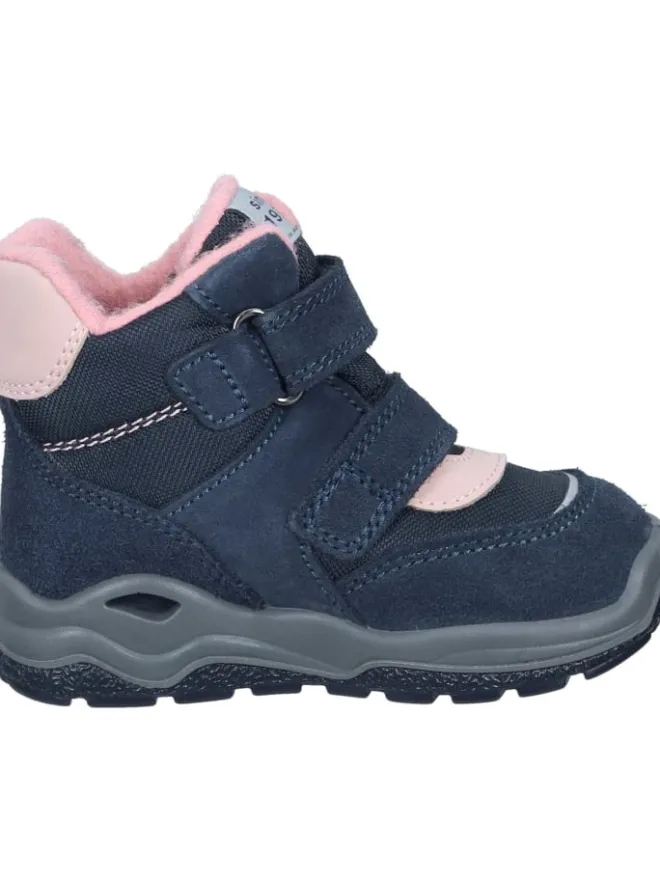 Klettverschluss-Schuhe, Winterstiefel in navy/blu>Primigi New