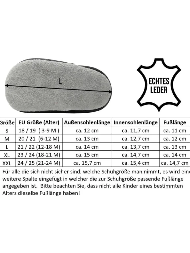 Bemesu Krabbelschuhe^Königsblaue Baby-Leder-Laufschuhe, mit rutschfester Sohle - gelbem Sternenmuster