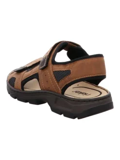 rieker Schnürschuhe^Komfort Sandalen in Braun