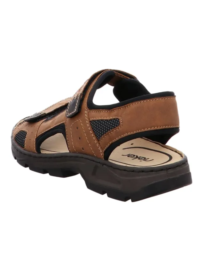 rieker Schnürschuhe^Komfort Sandalen in Braun