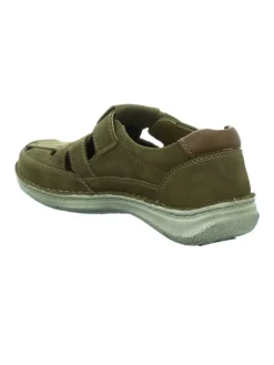 Komfort Sandalen in Braun><noscript><img width=