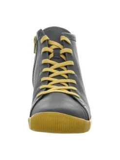 Komfort Schnürschuhe in Grau><noscript><img width=