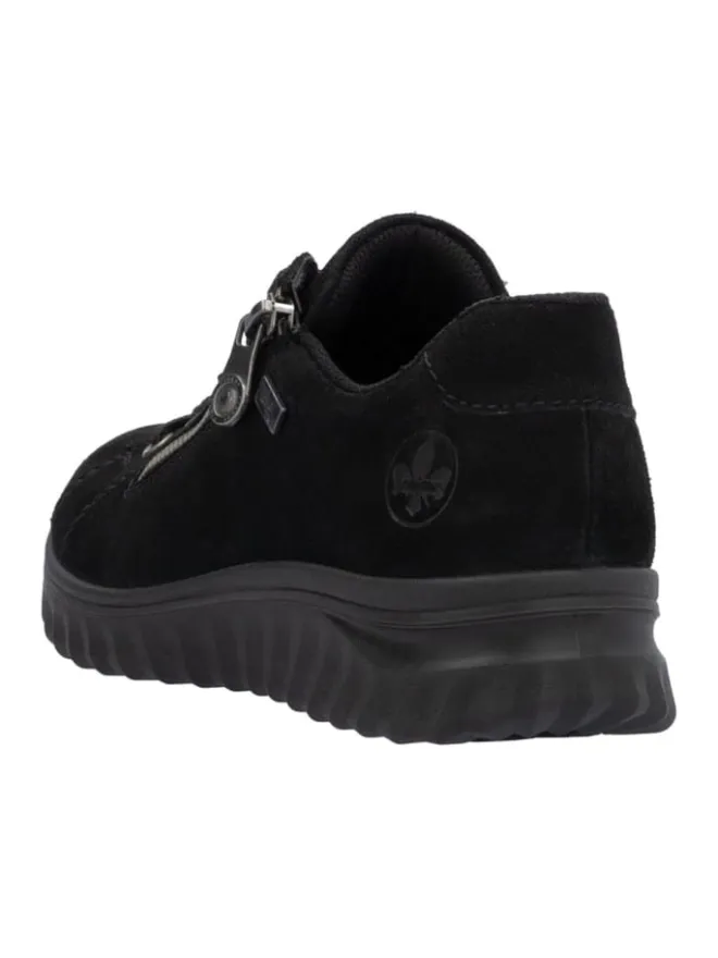 Komfort Schnürschuhe in Schwarz>rieker New