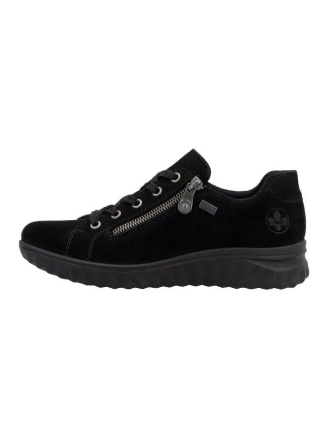 Komfort Schnürschuhe in Schwarz>rieker New