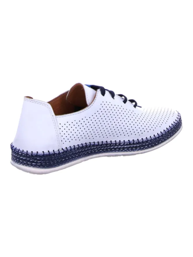 Komfort Schnürschuhe in Weiß>manitu Hot