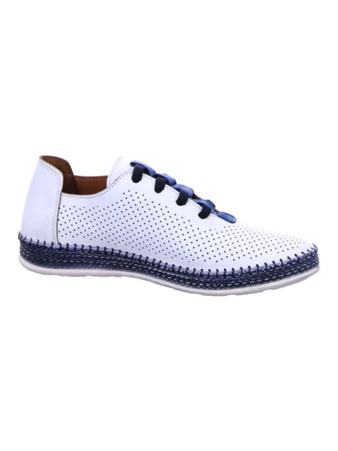 Komfort Schnürschuhe in Weiß>manitu Hot