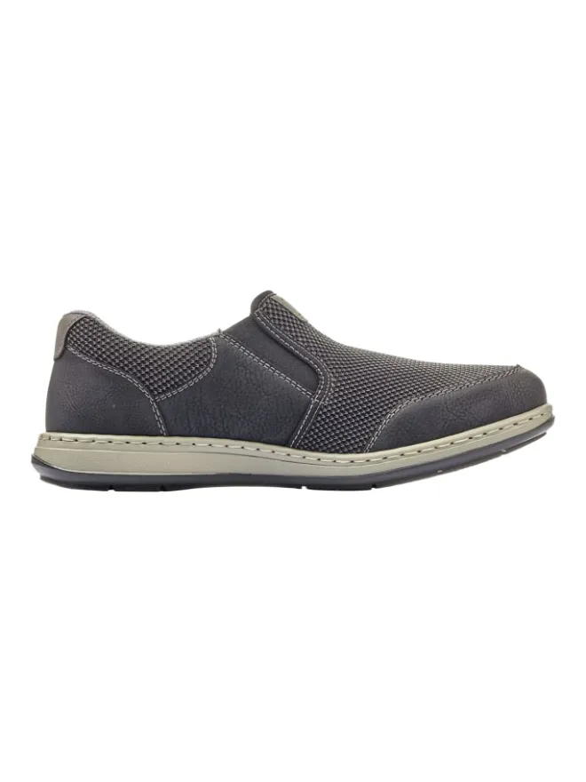 Komfort Slipper in Grau>rieker