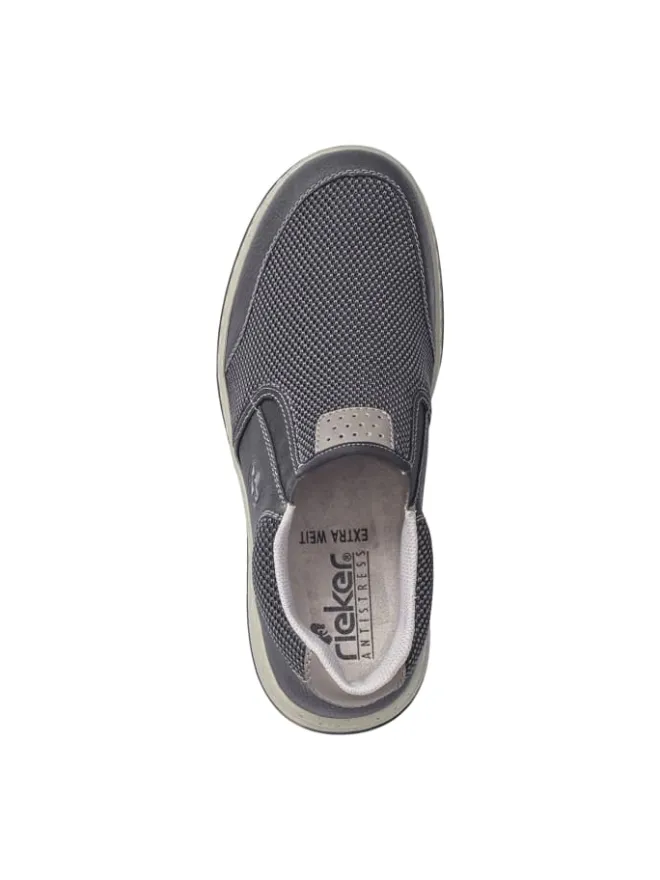 Komfort Slipper in Grau>rieker