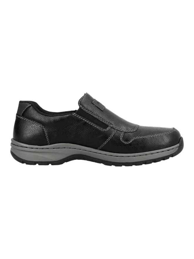 rieker Halbschuhe^Komfort Slipper in Schwarz
