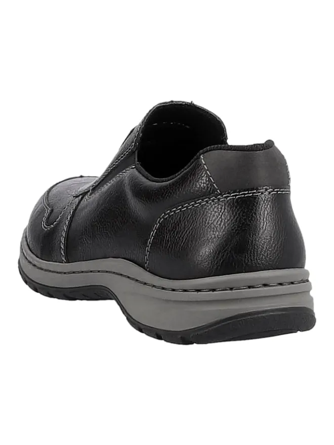 rieker Halbschuhe^Komfort Slipper in Schwarz