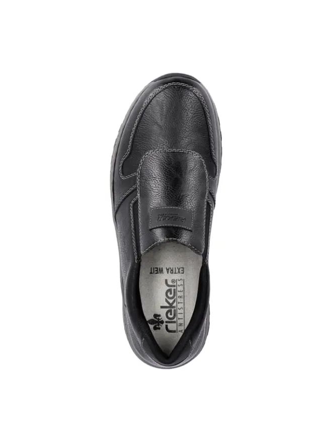 rieker Halbschuhe^Komfort Slipper in Schwarz