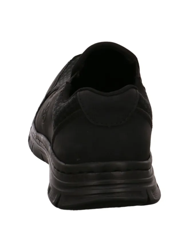 rieker Halbschuhe^Komfort Slipper in Schwarz