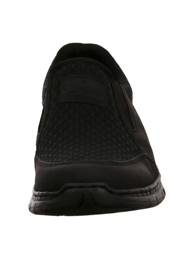 rieker Halbschuhe^Komfort Slipper in Schwarz