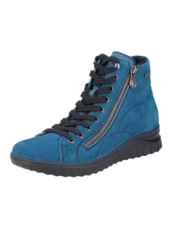 Komfort Stiefeletten in Blau>rieker Discount