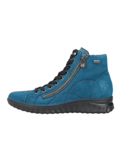 Komfort Stiefeletten in Blau><noscript><img width=