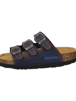 Dr. BRINKMANN Clogs & Pantoletten·Pantoletten^Komfort-Pantoletten in ozean/orange