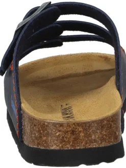 Dr. BRINKMANN Clogs & Pantoletten·Pantoletten^Komfort-Pantoletten in ozean/orange