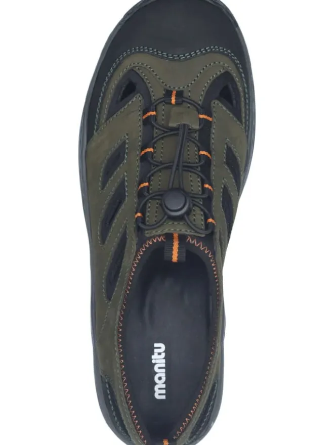 Komfort-Slipper, Slipper in grün>manitu Hot