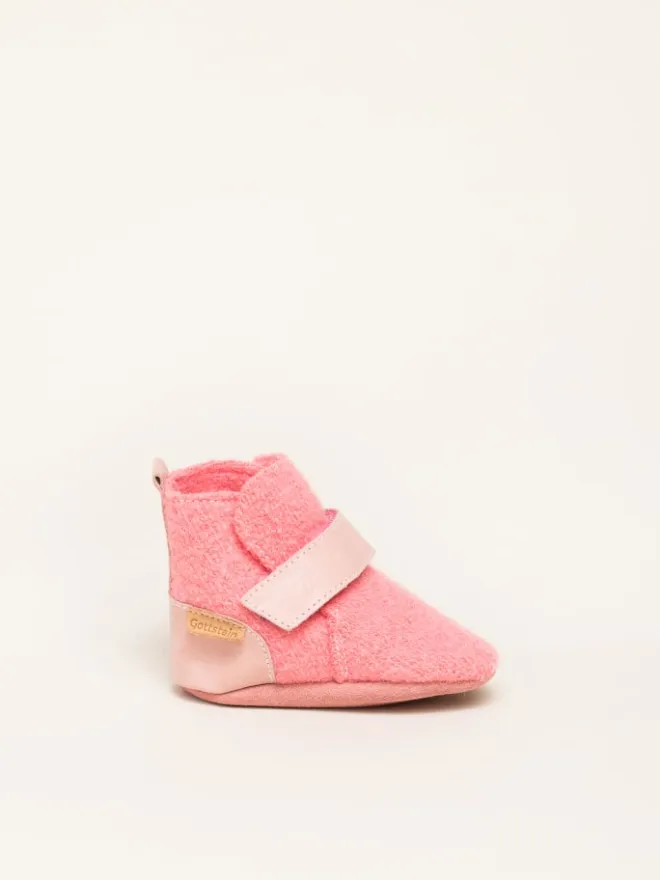 Krabbelschuhe Bootee in pink>Gottstein Best