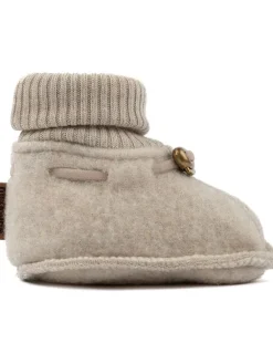 Krabbelschuhe in Beige><noscript><img width=