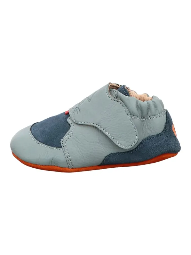 Krabbelschuhe in Blau>Affenzahn Discount
