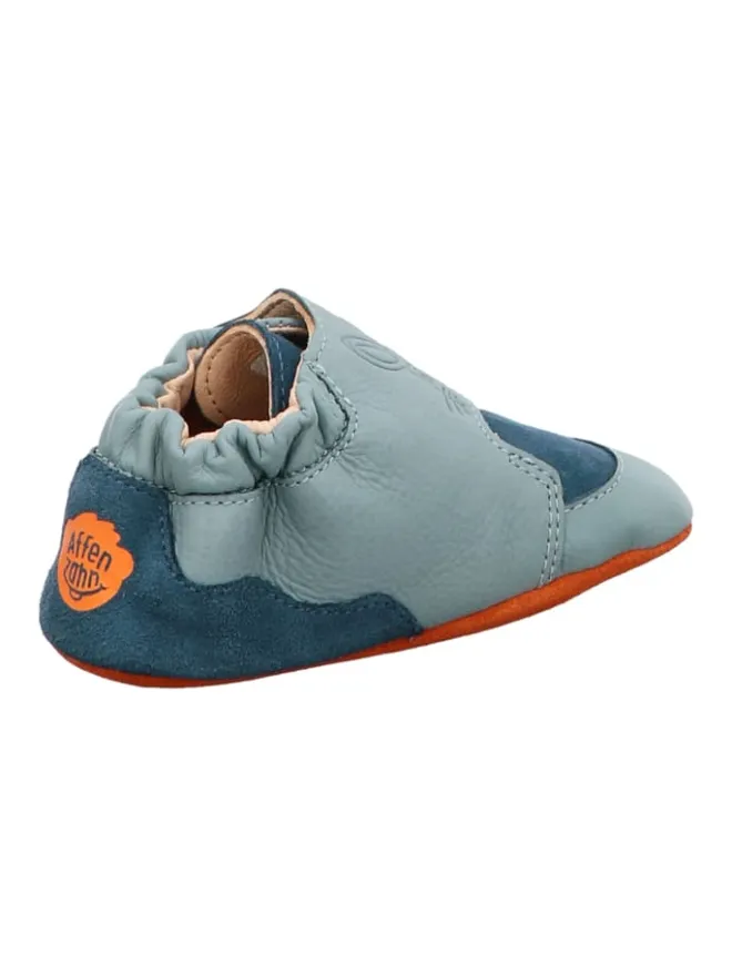Krabbelschuhe in Blau>Affenzahn Discount