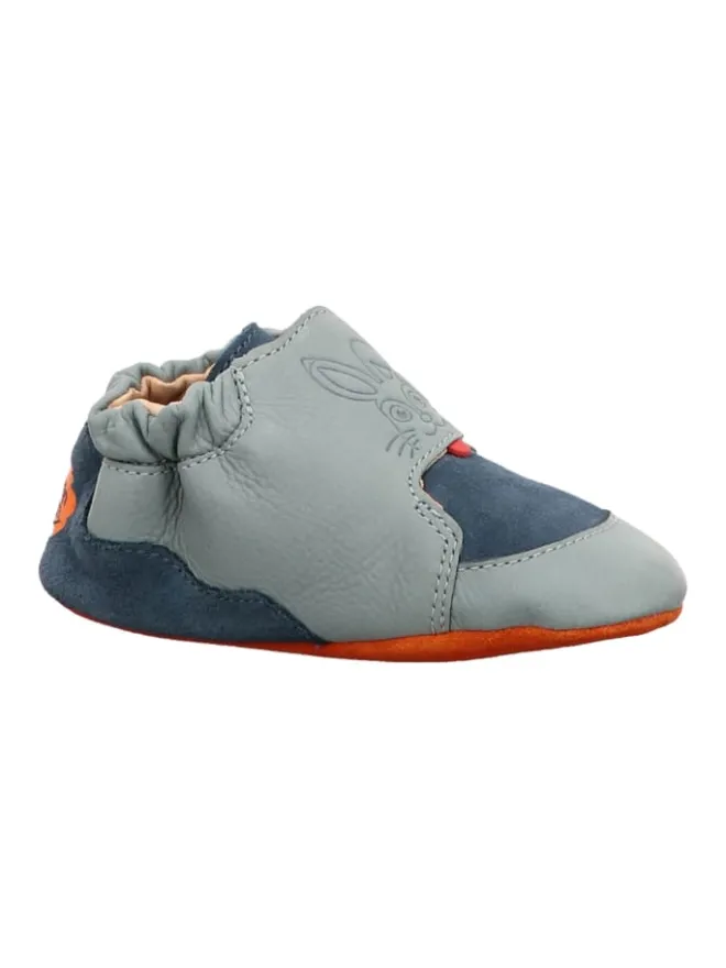 Krabbelschuhe in Blau>Affenzahn Discount