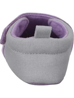 Krabbelschuhe in Lila/ Grau><noscript><img width=