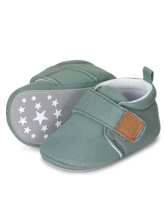 Krabelschuhe uni in grün>Sterntaler Outlet