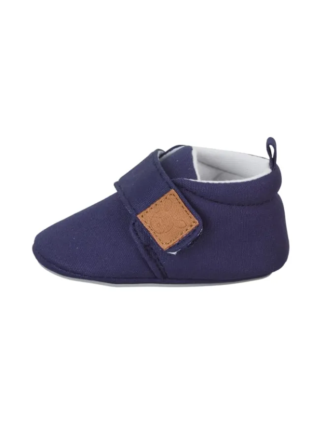Krabelschuhe uni in marine>Sterntaler
