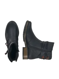 Kurzstiefel in schwarz/mogano><noscript><img width=