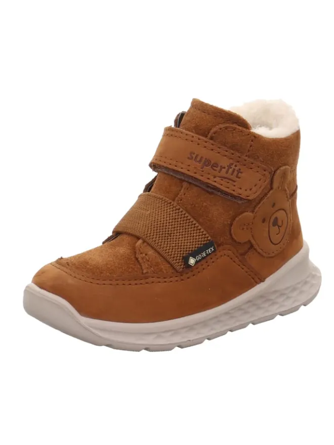 superfit Lauflernschuhe^Lauflernschuh BREEZE in Braun/Orange