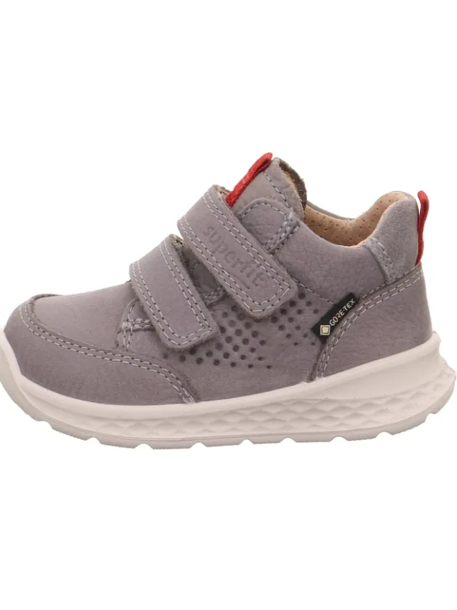 Lauflernschuh BREEZE in Grau/Rot>superfit