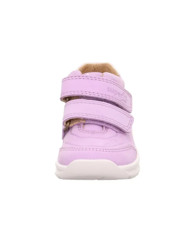 superfit Sneakers^Lauflernschuh BREEZE in Lila/Hellgrün