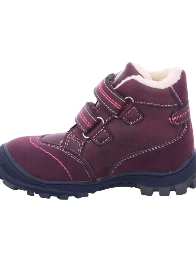 Slobby Lauflernschuhe^Lauflernschuh Gefüttert in bordeaux